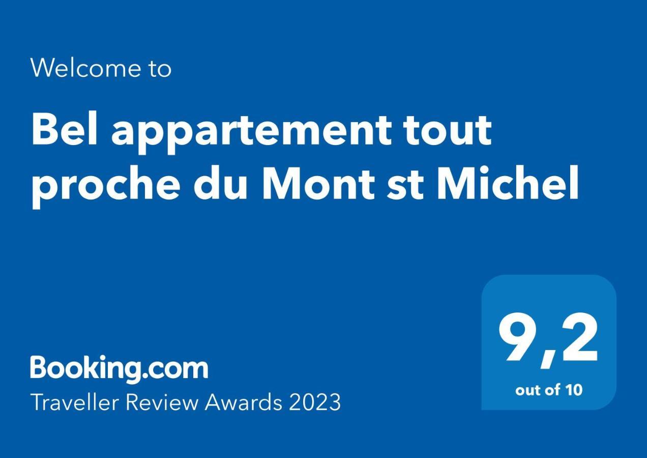 Bel Appartement Tout Proche Du Mont St Michel 蓬托尔松 外观 照片